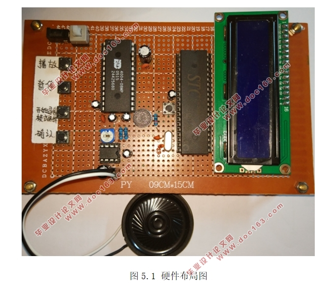 基于单片机语音存储与回放系统设计(附系统原理图,元器件清单,主程序)