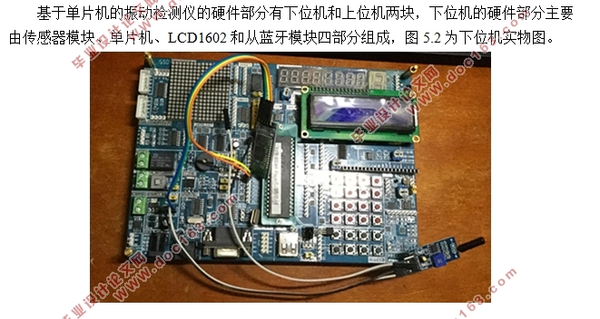 基于单片机的振动检测仪设计(附程序清单)