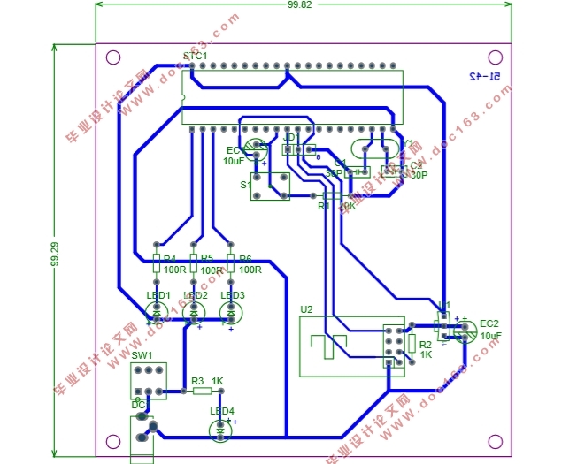 单片机与无线技术的LED灯调光器系统研究(附程序代码,PCB硬件图)
