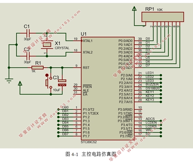 基于单片机的自动火灾报警系统设计(附程序清单,原理图,PCB图)