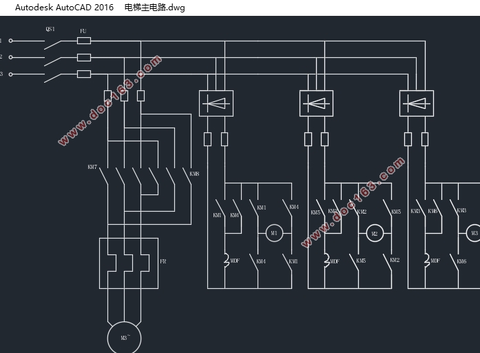 PC作为上位机的PLC控制系统设计(附CAD图)