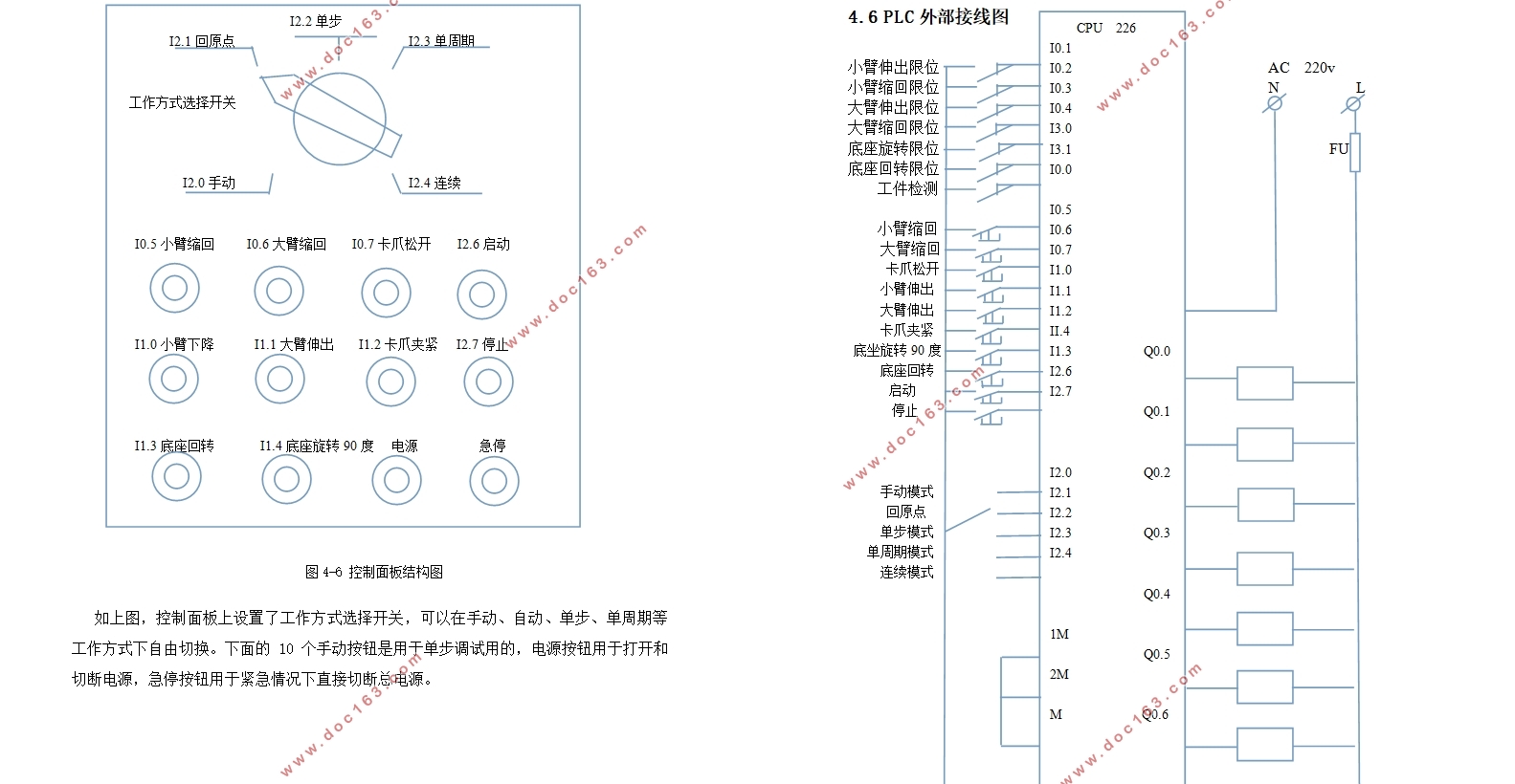 PLC控制码垛机器人控制系统的分析与研究(附PLC程序,接线图)