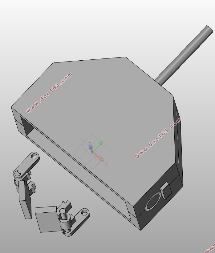 工业机器人夹具设计及其3D打印实现(含CAD图,inventor三维模型)