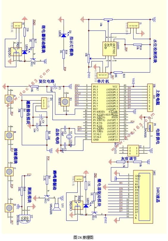 基于51单片机的电热水器智能控制系统的设计