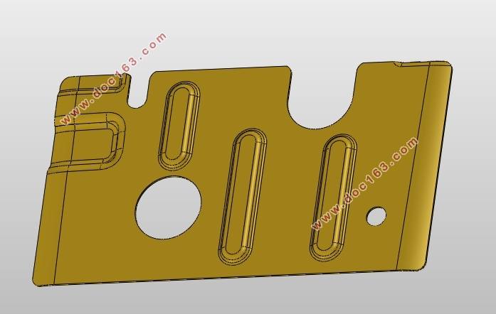 汽车车身覆盖件冲压成形工艺分析及模具设计(含SolidWorks三维图)