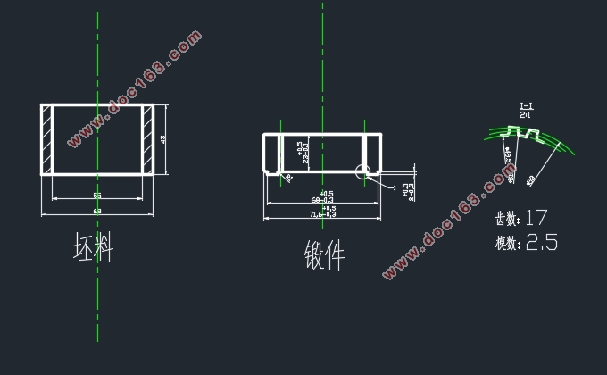 同步器定位外环成形工艺与模具设计(含CAD零件图装配图)