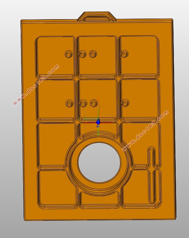 盖板的模锻工艺及模具设计(含CAD零件装配图,UG三维图)