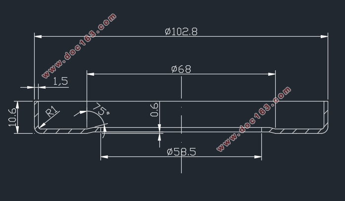 油封骨架冲压工艺与模具设计(两套模具)(含CAD零件图装配图)