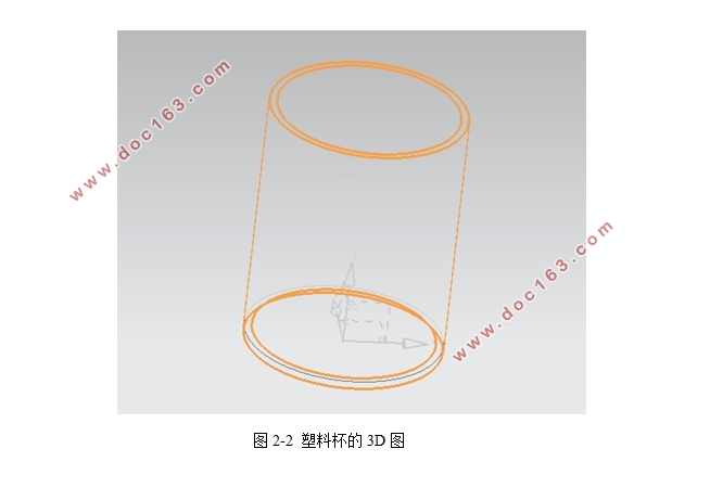 PLA基塑料杯注塑成型模具设计(含UG三维图)