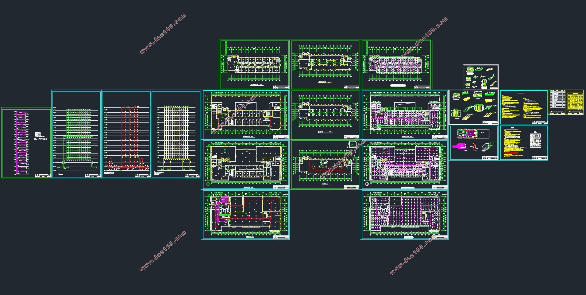 二十二层安东大酒店建筑给排水工程设计(附CAD施工图)