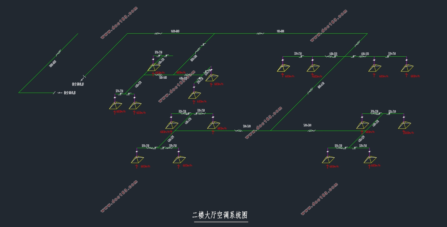 上海市某体育馆空调系统设计(附CAD图)