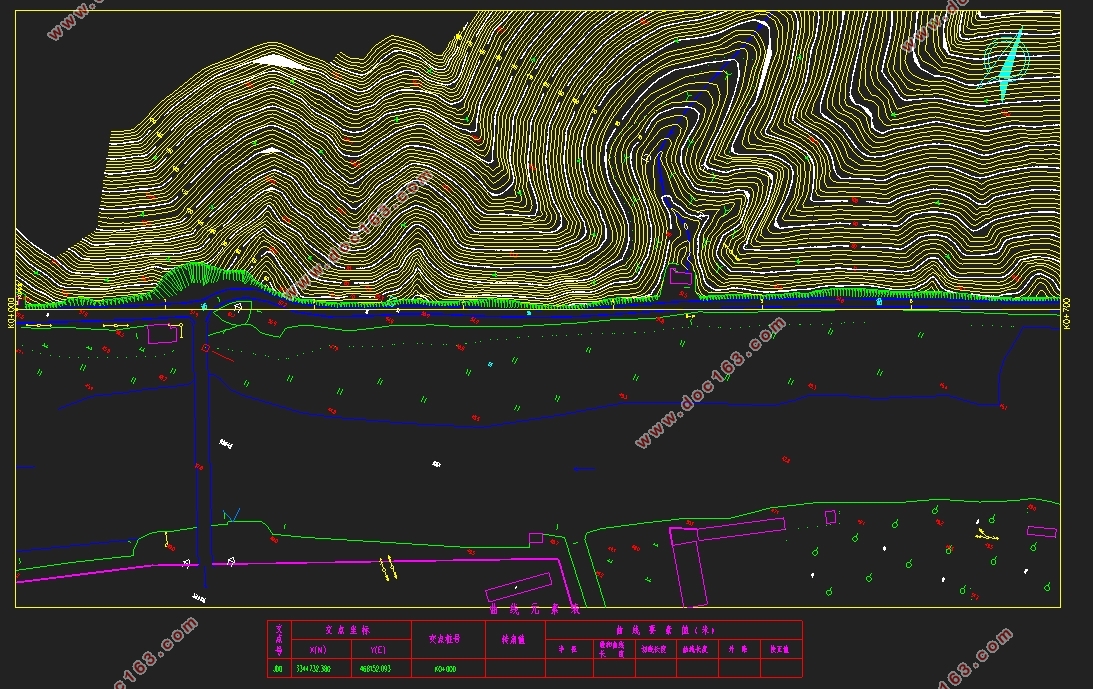 吴圩至崇左高速公路W1段施工图设计(含CAD图)