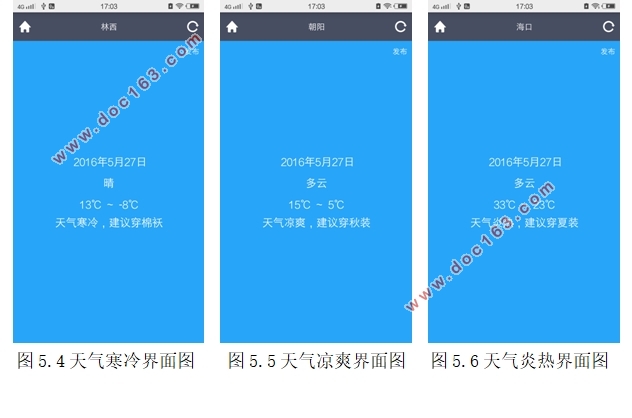 基于安卓Android平台的天气预报软件的设计