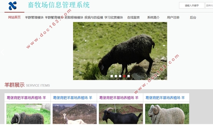 畜牧场信息管理系统的设计与实现(Javaweb,MySQL)