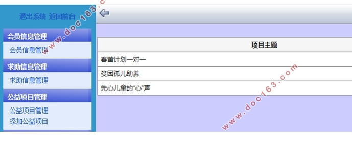 红十字会慈善信息管理系统的设计(ASP.NET,SQL)