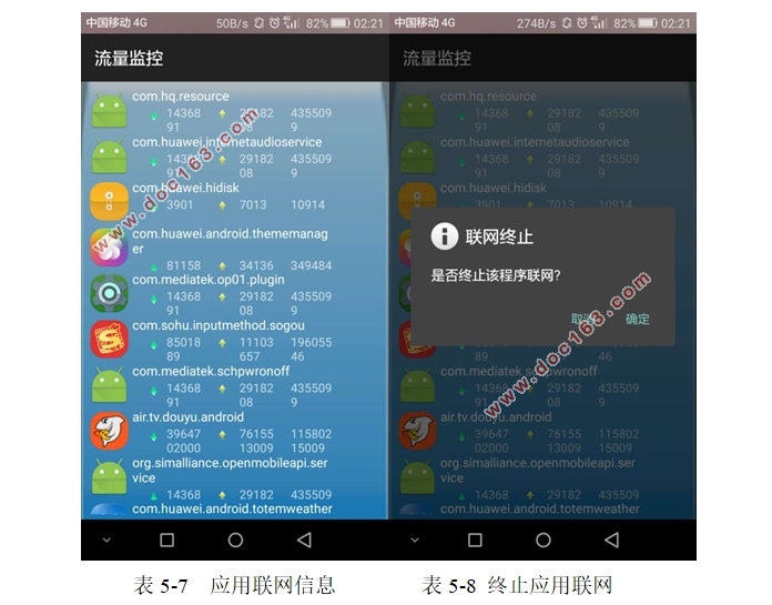 基于安卓Android手机流量监控系统APP的设计(Eclipse)