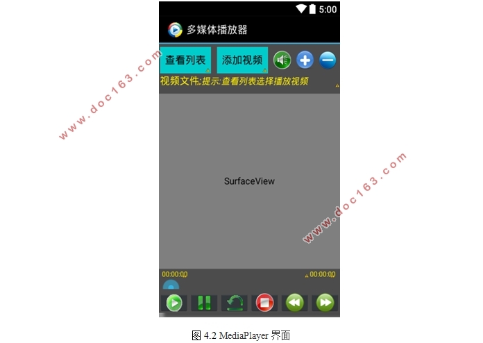 基于安卓Android系统的多媒体播放器APP设计
