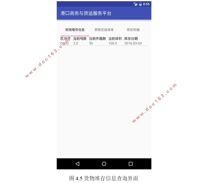 基于安卓Android平台的港口商务与货运服务平台设计(MySQL)