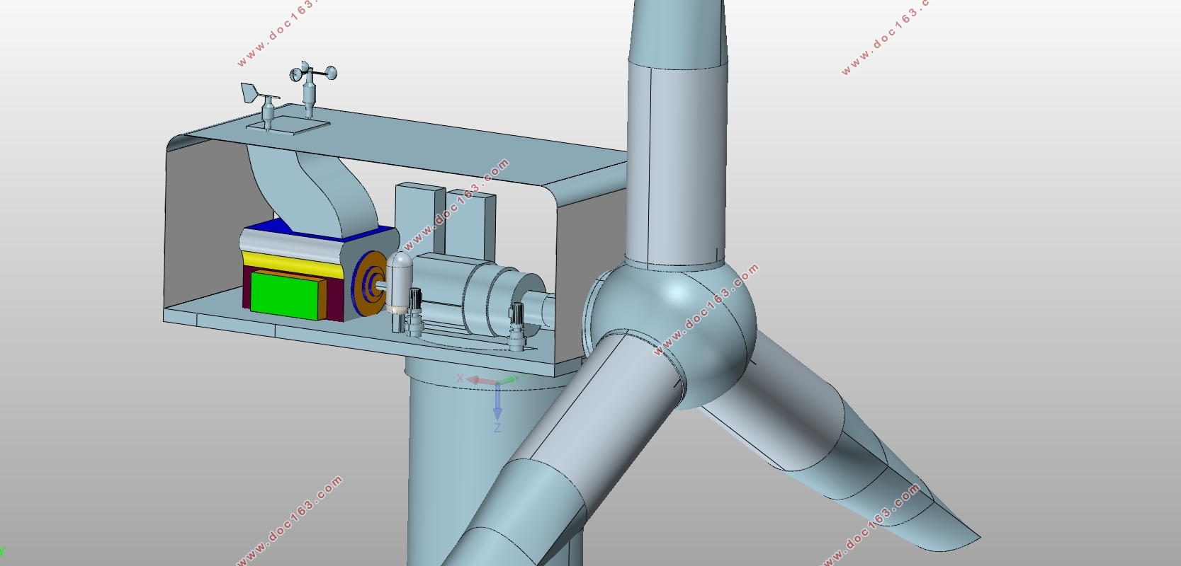 2MW������������������(��CADװ��ͼ,PROE��άͼ)