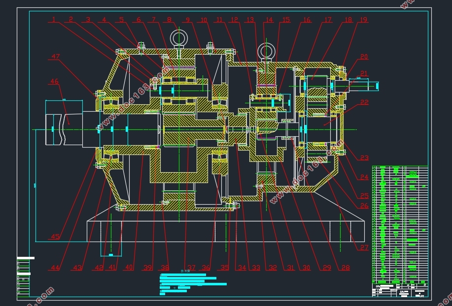 2MW������������������(��CADװ��ͼ,PROE��άͼ)