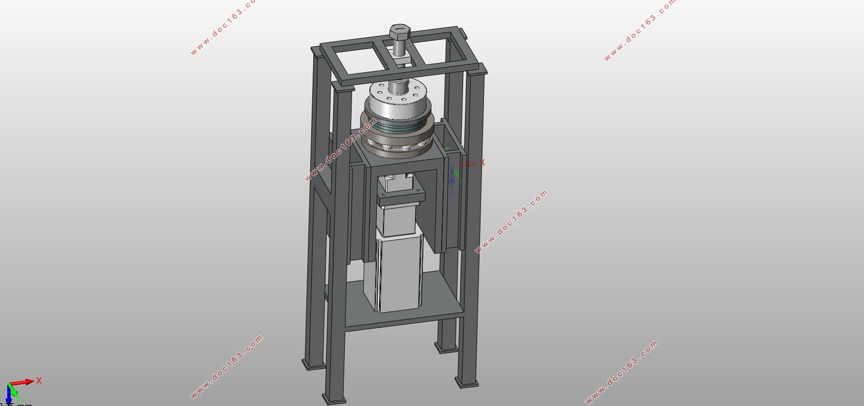 钢球疲劳试验机—机械系统设计(含CAD图,SolidWorks三维图)