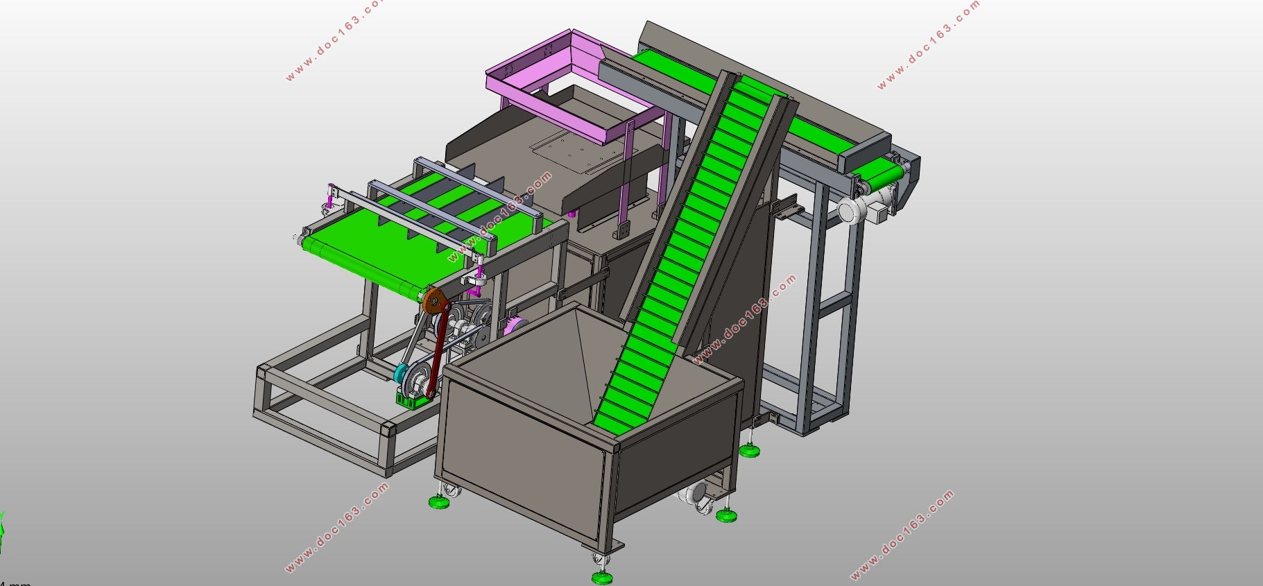 全自动萝卜切片机设计(食品机械)(含SolidWorks三维图)