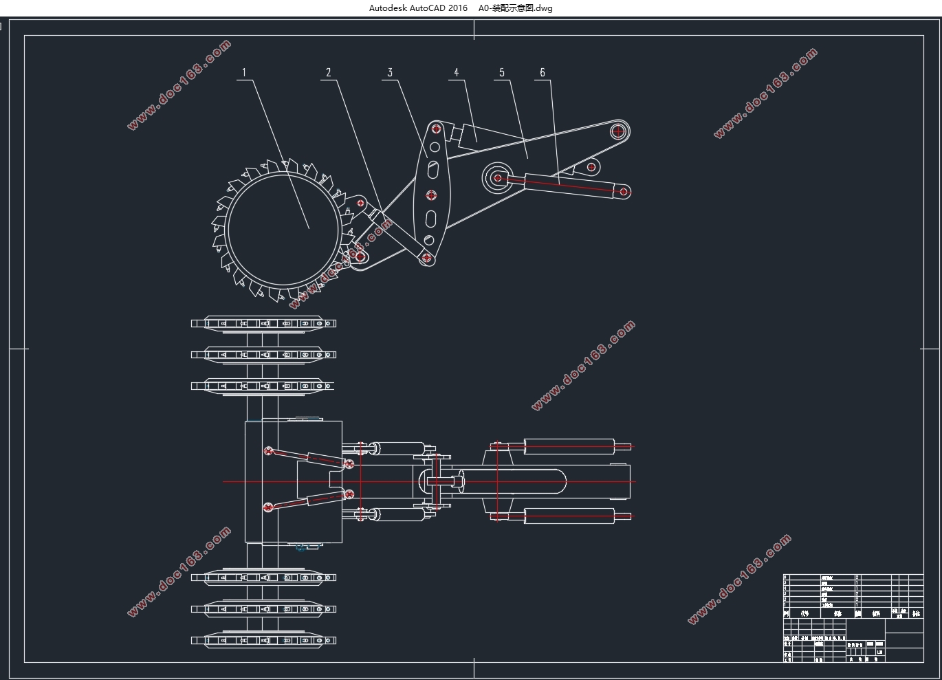 ����ʽ��ê���ظ��еϵͳ���(��CAD���ͼװ��ͼ)