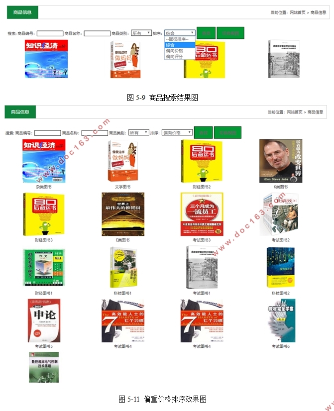 电商网站商品多因素排序系统的设计与开发(PHP,MySQL)
