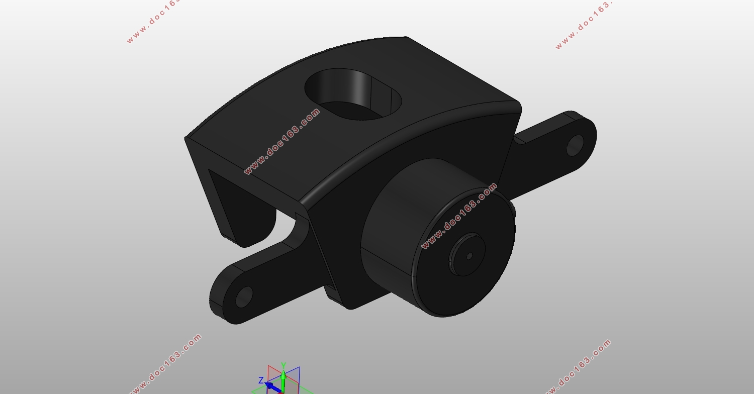 本田CRV车制动系统设计(含CAD零件图装配图,SolidWorks三维图)