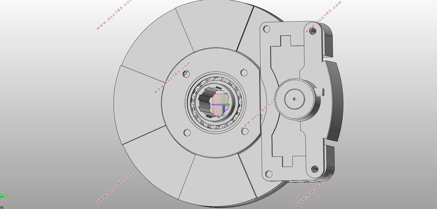 大众高尔夫轿车制动系统设计(含CAD零件图装配图,SolidWorks三维图)