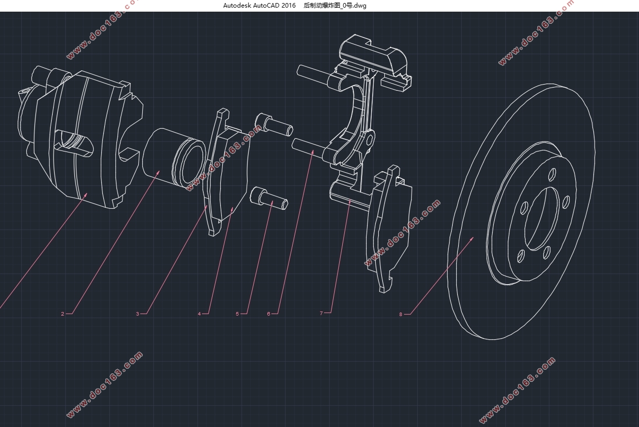 纯电动汽车制动系统设计(含CAD零件装配图,SolidWorks三维图)(英文版)