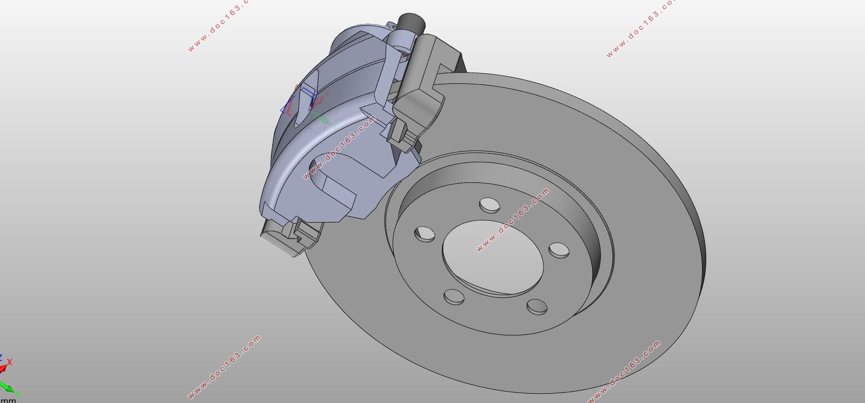 纯电动汽车制动系统设计(含CAD零件装配图,SolidWorks三维图)(英文版)