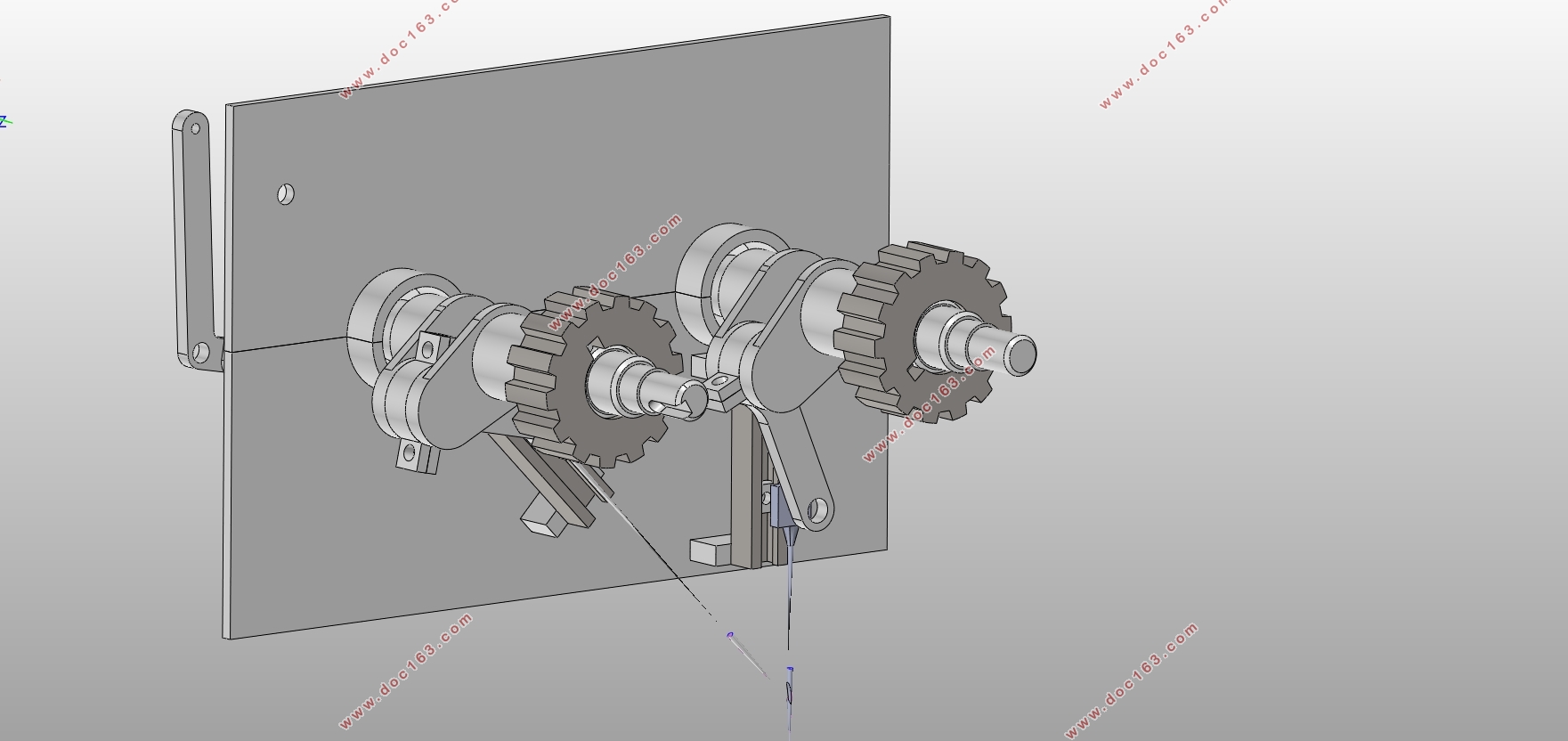 基于机器人的碳纤维三维针织机械手设计(含SolidWorks三维图)