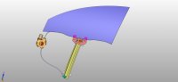 绳轮式玻璃升降器设计(含CAD零件图装配图,CATIA三维图)