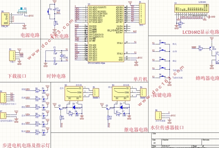 全自动洗衣机控制系统设计