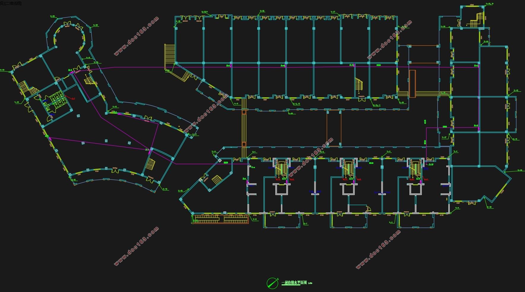 某商住楼建筑给排水设计(含CAD图)