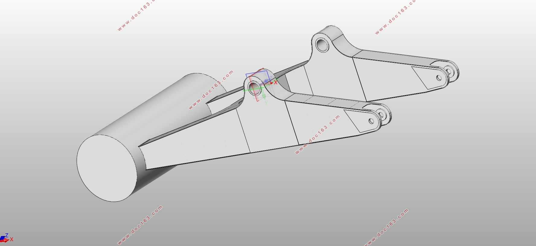 42t-33mʽػƽṹ(CADͼ,SolidWorksάͼ)