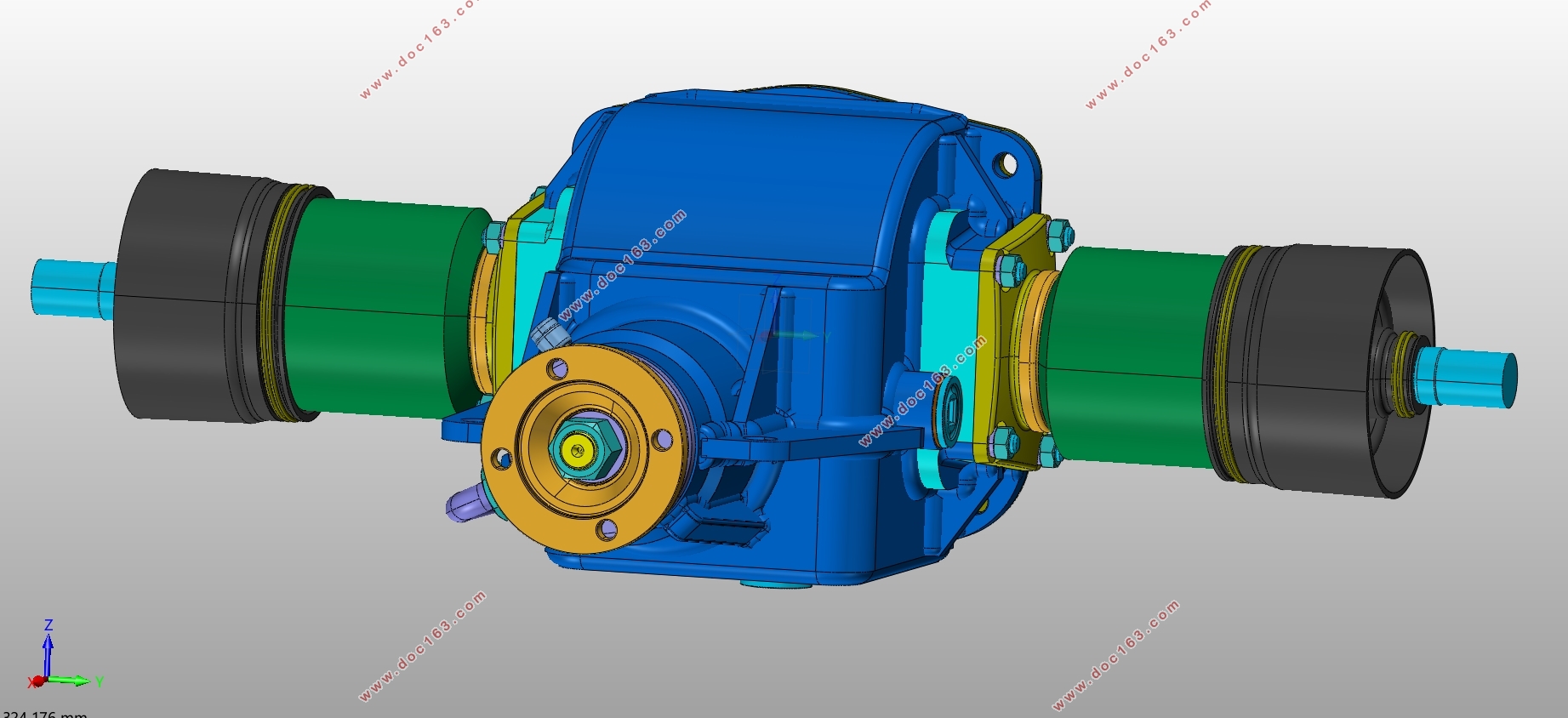 1.6升轿车驱动桥设计Drive axle design for 1.6 liter sedan(英文)(含CAD零件图装配图)