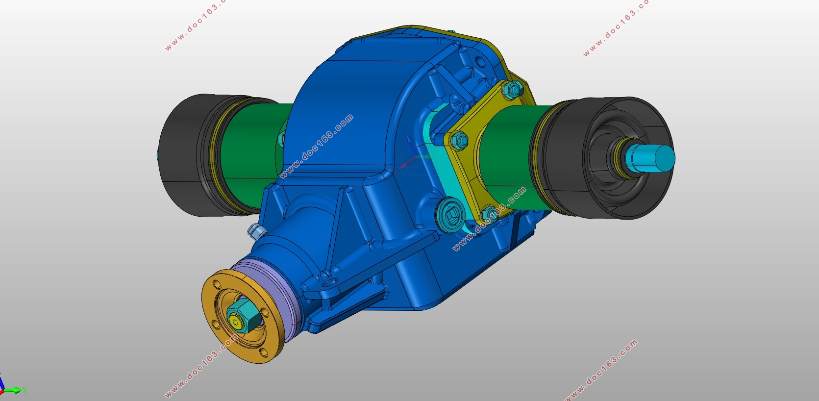 1.6升轿车驱动桥设计Drive axle design for 1.6 liter sedan(英文)(含CAD零件图装配图)