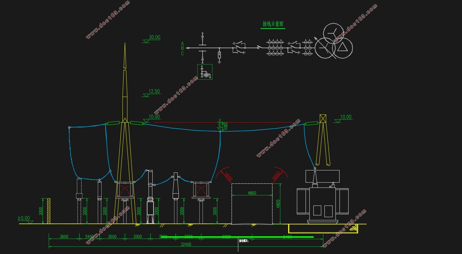 35/10KV(һ̨)һβ(CADͼ)