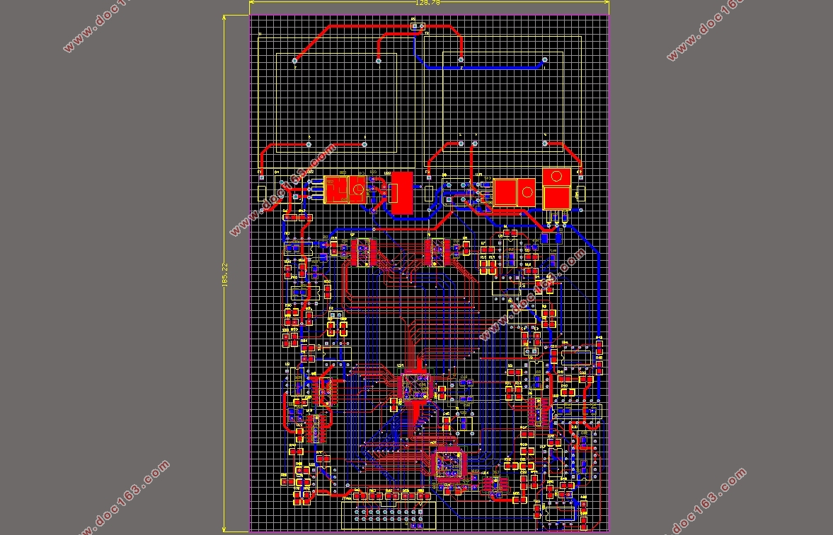 电容式两相流流量计设计(附电路原理图,PCB图)