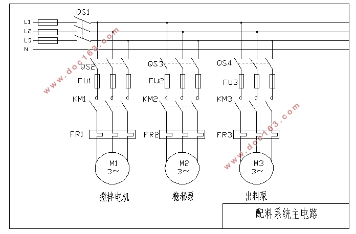 基于PLC的水泥助磨剂自动配料控制系统设计(含PLC接线图)