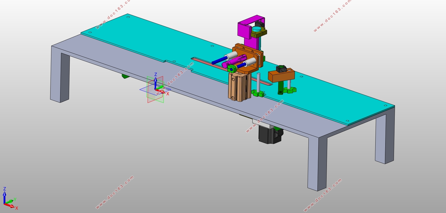鞋底涂胶装置的设计(含CAD零件图装配图,SolidWorks三维图)