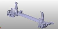 东风雪铁龙爱丽舍后悬架设计(含CAD零件装配图,CATIA三维图)