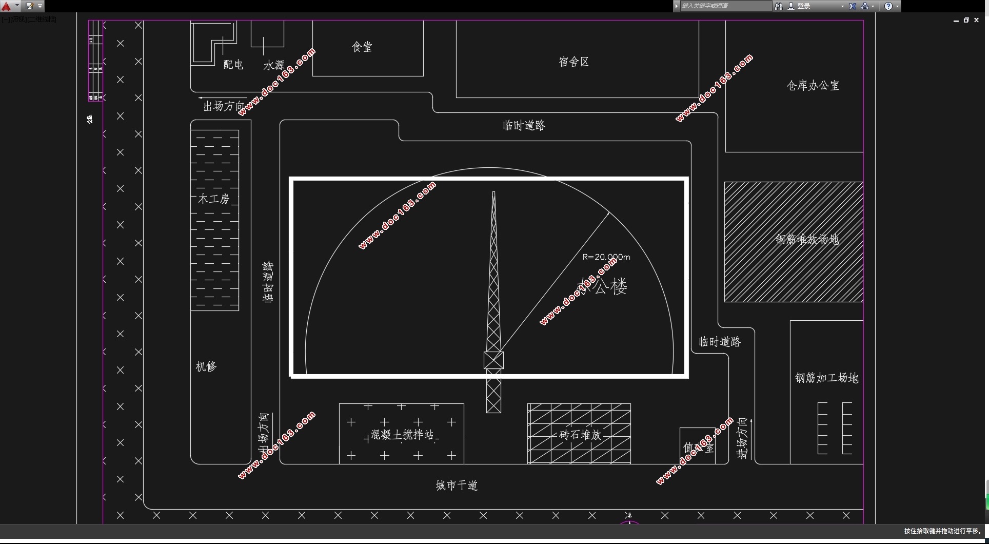 六层3960平米无锡某电器有限公司办公楼施工组织设计(含建筑结构图)