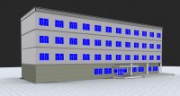 四层2688平米广州某电器公司办公培训楼设计(含建筑结构图,施工组织)