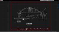 苗家坪大理河88m跨铁路桥设计(含CAD图)