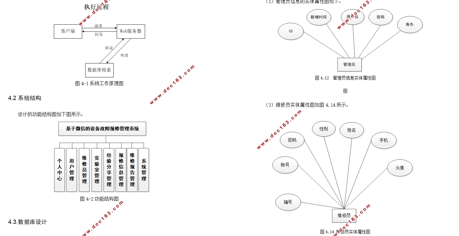 基于微信小程序设备故障报修管理系统的设计(SSM,MySQL)