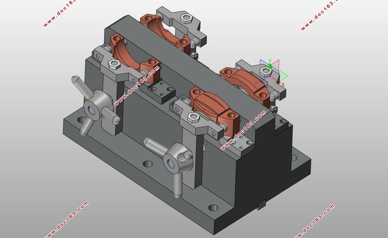 汽车后桥减速器轴承盖夹具设计(含SolidWorks三维图)