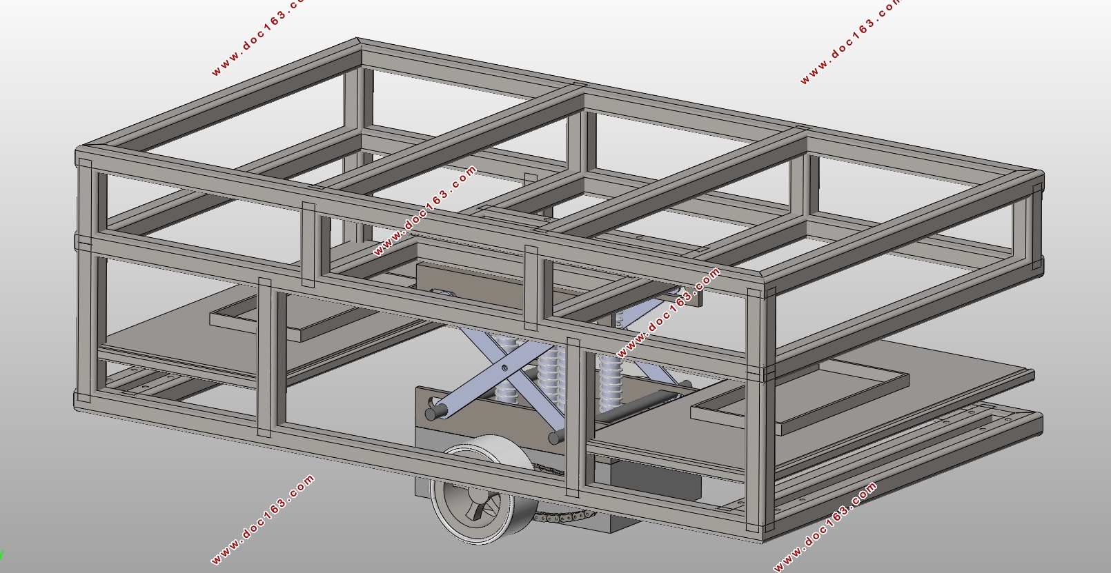 ԵС(AGV)(CADͼ,SolidWorksάͼ)